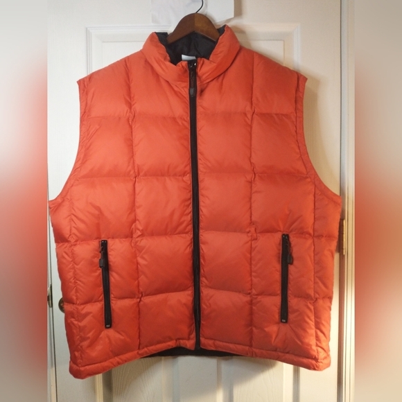 GAP Other - Gap Mens  reversible orange and black vest no size tag measurements in photo